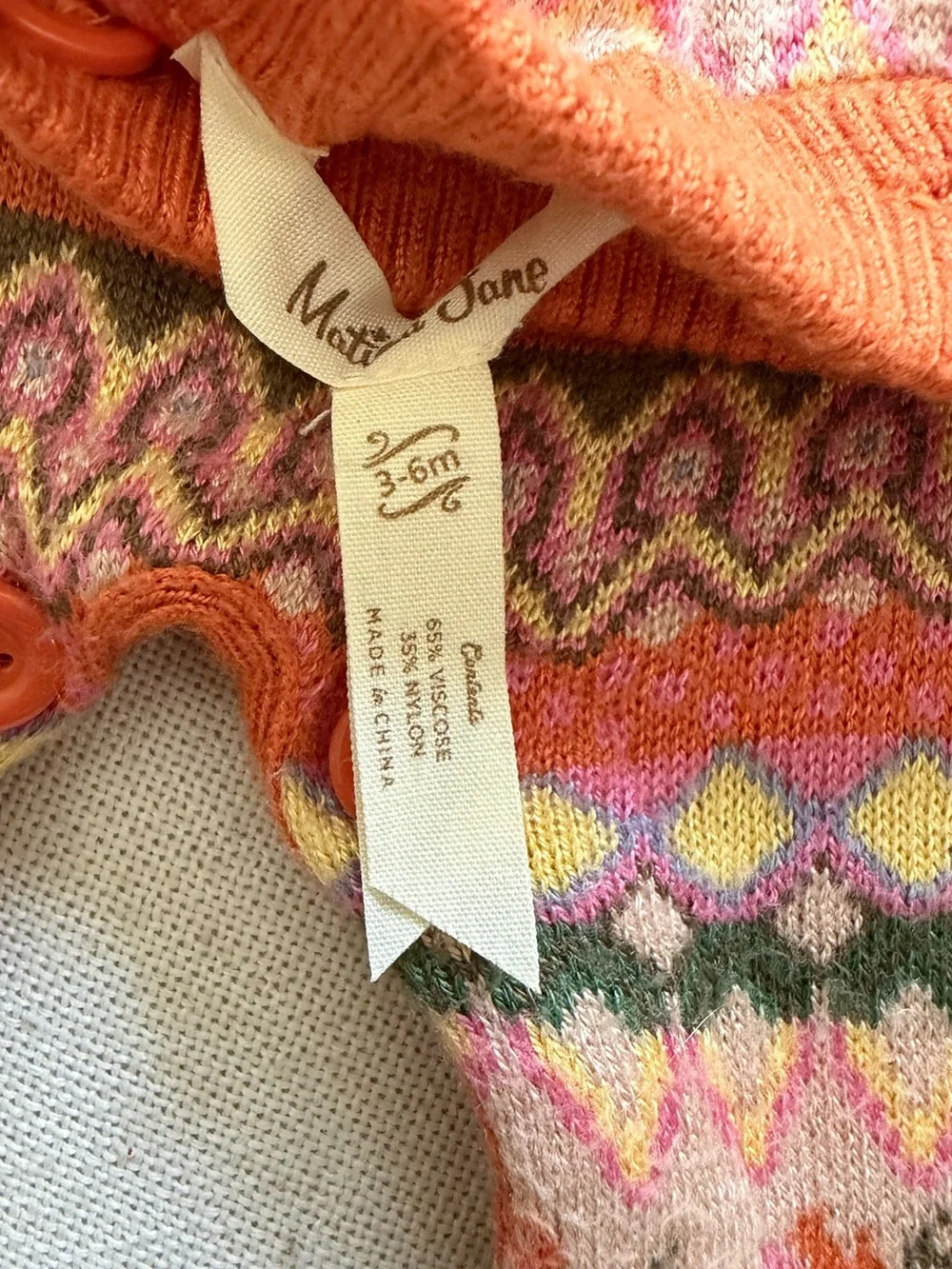 Ralph Lauren Cropped Cardigan Sweater Matilda Jane Fair Isle Pants Bundle